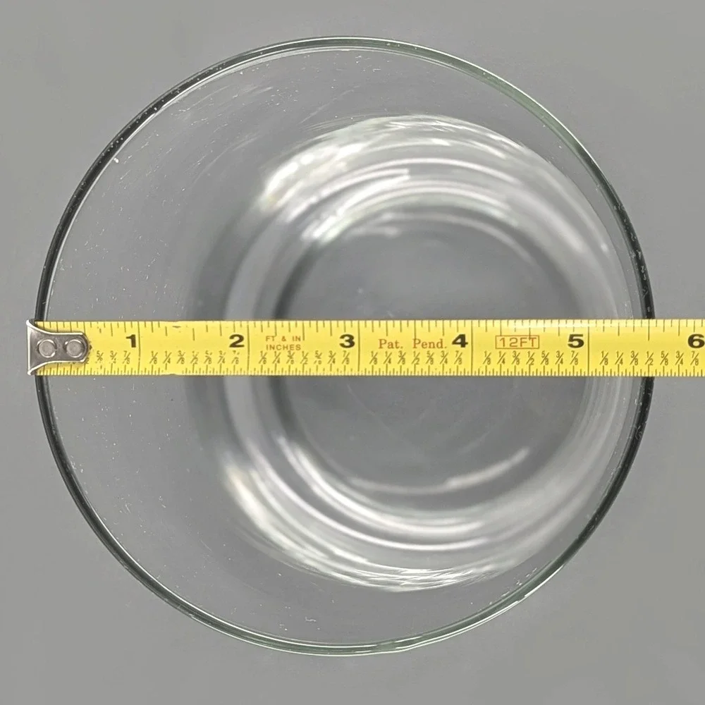 Clear Glass Hurricane Vase Large 10 Inch Cylinder Pedestal Base